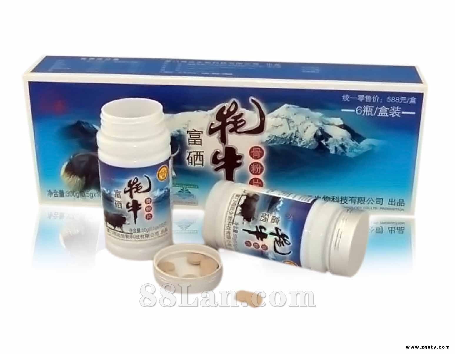 富硒牦牛骨粉片代加工 牦牛片加工 压片糖果生产厂家