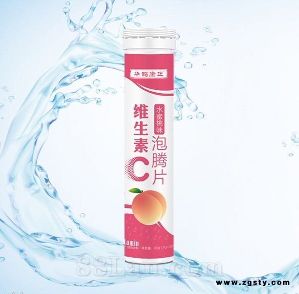 维生素C泡腾片（水蜜桃味）
