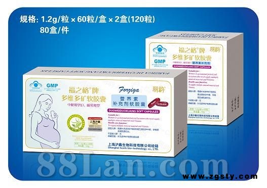 丽韵-福之格牌多维多矿软胶囊（孕中晚期、哺乳期营养素）