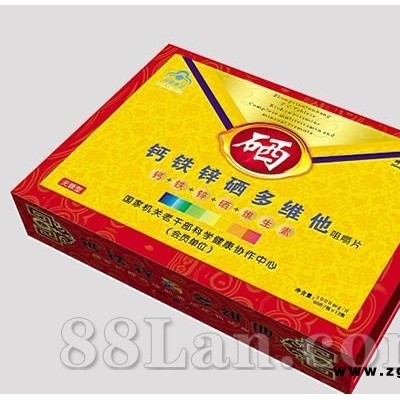 钙铁锌硒多维他咀嚼片——补充多种维生素及矿物质