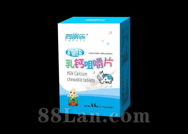 同萌乐矿物质盐乳钙咀嚼片