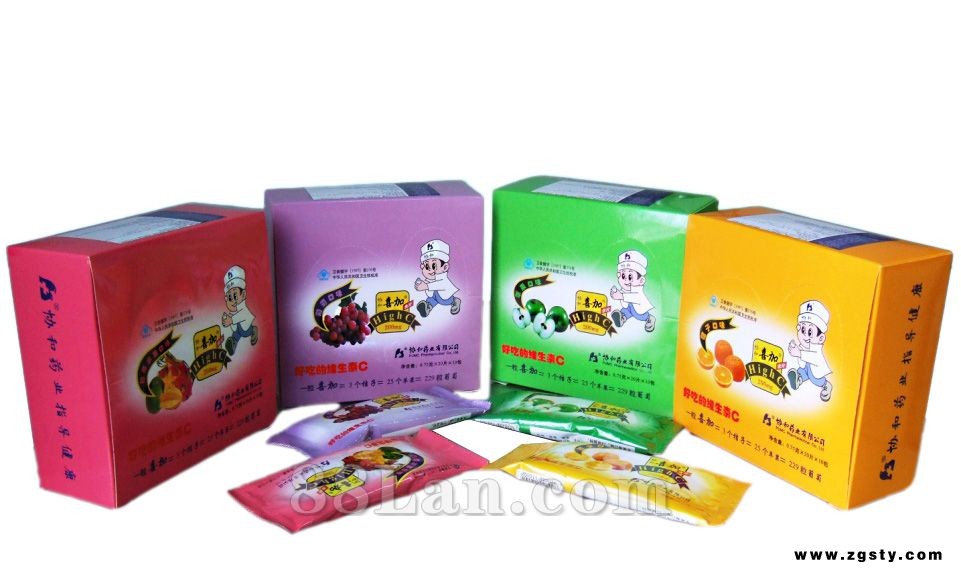 喜加含片，维生素C含片（补充维生素C)