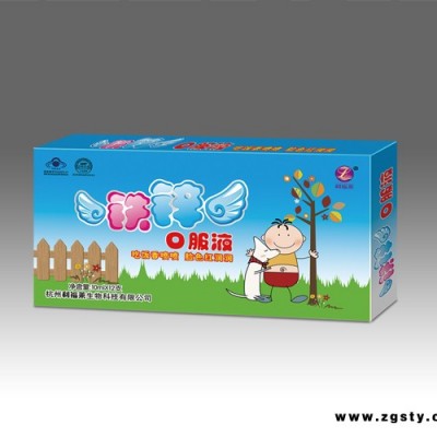 铁锌支装口服液（10ML*12支X60盒/件）