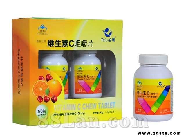 台鹭维生素C咀嚼片