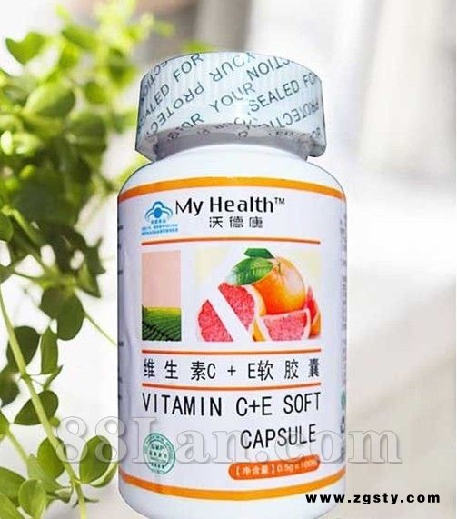 “沃德康”牌维生素C+E软胶囊