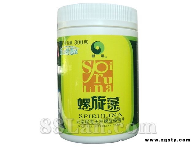 云南程海湖新道牌天然螺旋藻精片
