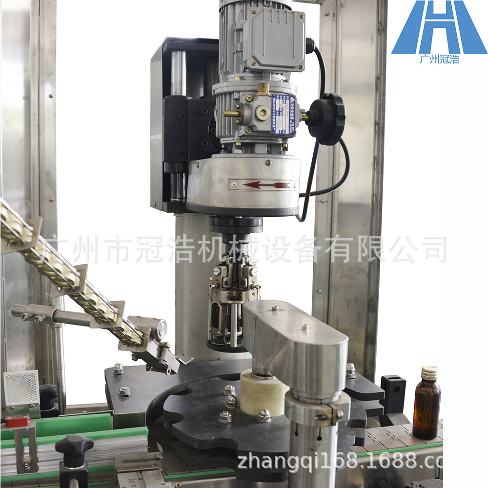 保健品饮料液体瓶全自动直线抓拧扭旋盖机实力厂家售后无忧示例图3