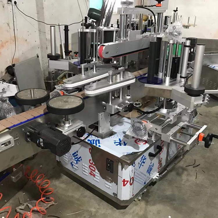 二手钙片贴标机 圆瓶套标机商家 桶口圆瓶套标 正东 闲置