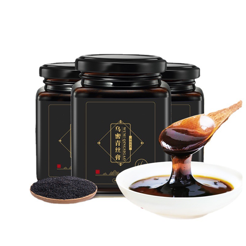 乌密青丝膏美颜获益千丝膏天然原材草本丝润蜜首膏乌米乌蜜青丝膏