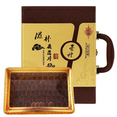 凤香家 长白山鹿茸片含血红粉片鹿茸礼盒装煲汤鹿茸干片泡酒料