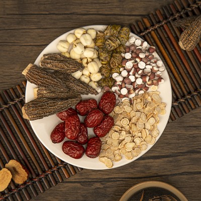 清源汤料中药材人参羊肚菌石斛汤料组合煲汤药材养生药膳汤料批发